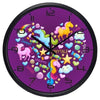 Clock Design Unicorn Heart My Wall Clock
