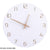 Clock in pure white wood My Wall Clock