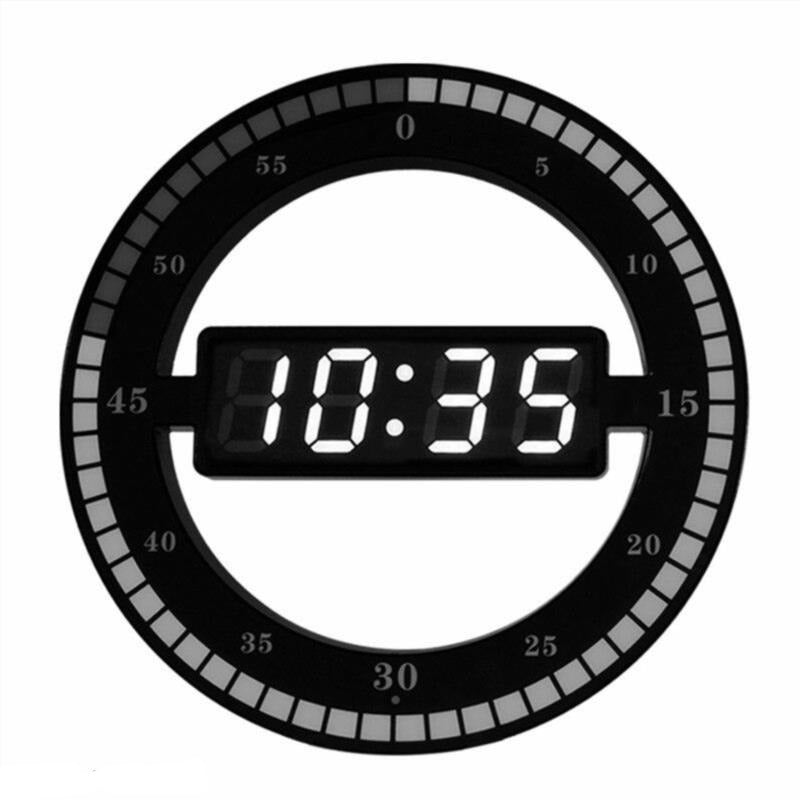 Clock modern Digital circular clock My Wall Clock