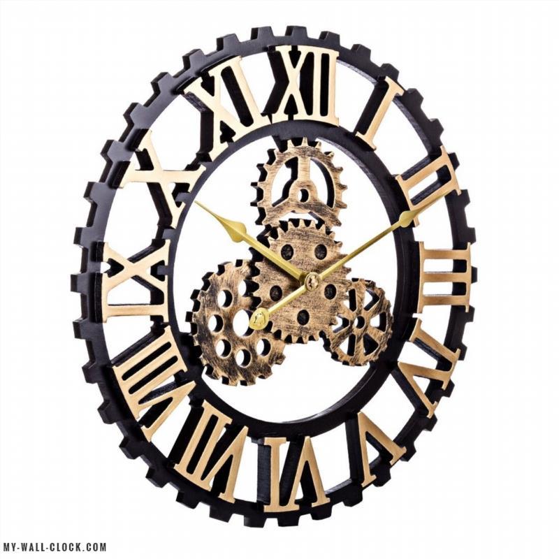 Large Authentic Steampunk Clock