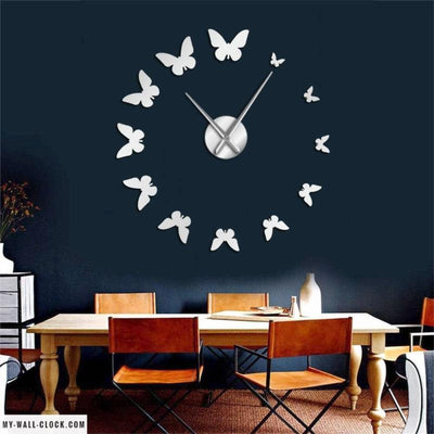 Clock Stickers Butterflies My Wall Clock