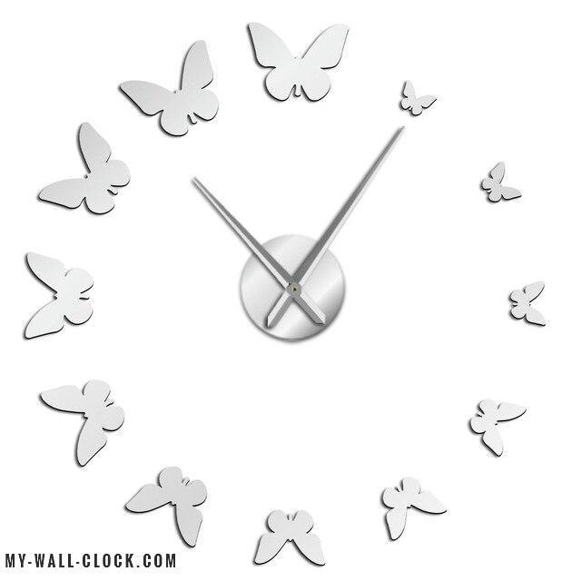 Clock Stickers Butterflies My Wall Clock