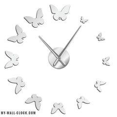 Clock Stickers Butterflies My Wall Clock