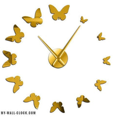 Clock Stickers Butterflies My Wall Clock
