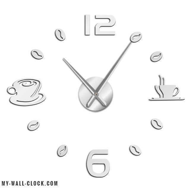 Clock Stickers Coffee time My Wall Clock