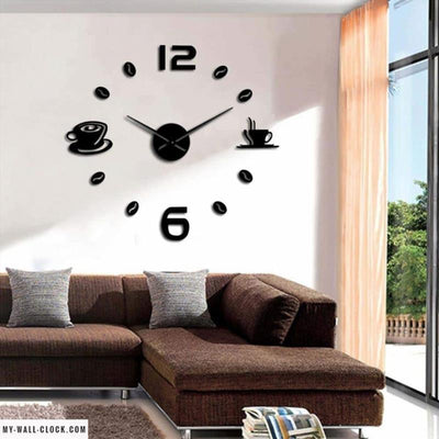 Clock Stickers Coffee time My Wall Clock