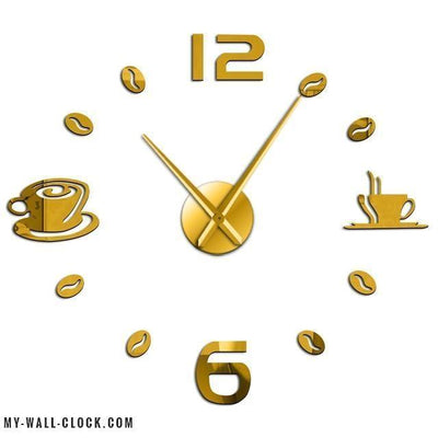 Clock Stickers Coffee time My Wall Clock