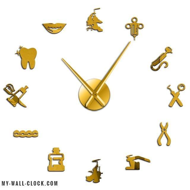 Clock Stickers Dental Practice My Wall Clock