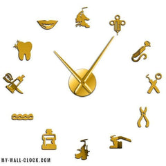 Clock Stickers Dental Practice My Wall Clock