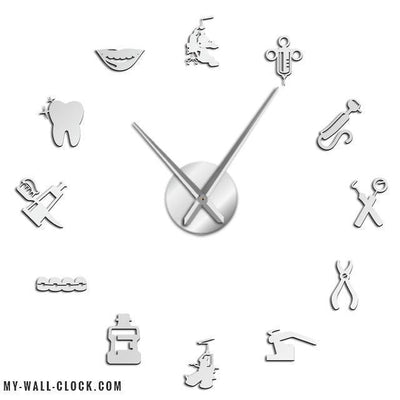 Clock Stickers Dental Practice My Wall Clock