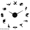 Clock Stickers Dragons My Wall Clock