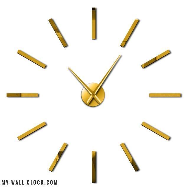 Clock Stickers Elegant Design My Wall Clock