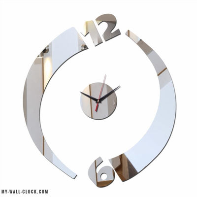 Clock Stickers Futuristic Circle My Wall Clock