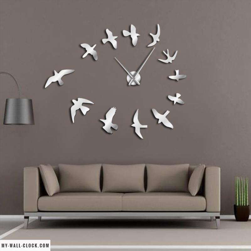 Clock Stickers Hirondelles My Wall Clock