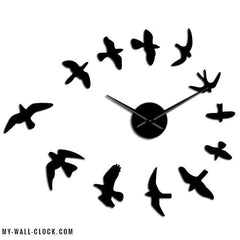 Clock Stickers Hirondelles My Wall Clock
