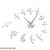 Clock Stickers Hirondelles My Wall Clock