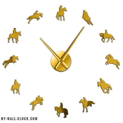 Clock stickers Horse Passion My Wall Clock