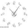 Clock stickers Horse Passion My Wall Clock