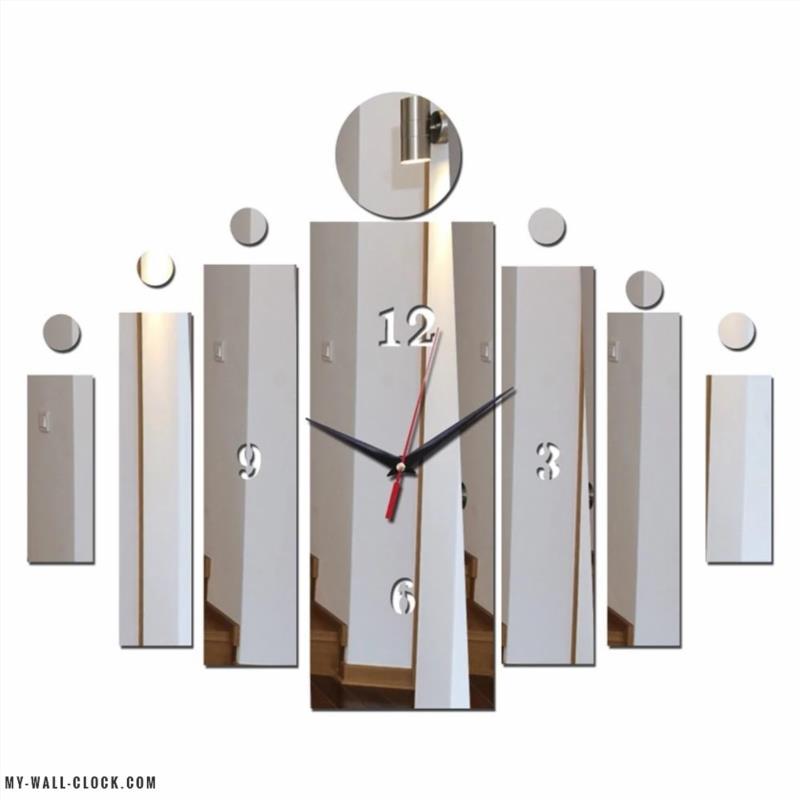 Clock Stickers Mirror Effect My Wall Clock
