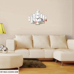 Clock Stickers Mirror Effect My Wall Clock