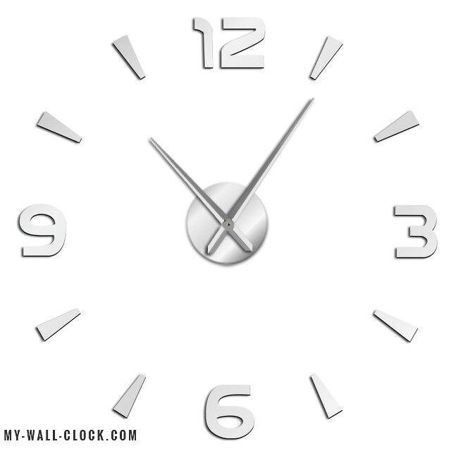 Clock Stickers Modern Numerals My Wall Clock