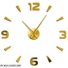 Clock Stickers Modern Numerals My Wall Clock