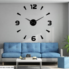 Clock Stickers Modern Numerals My Wall Clock