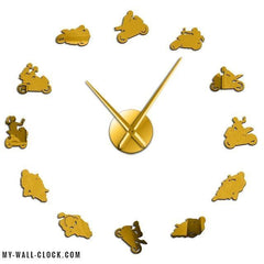 Clock Stickers Motorbike Grand prix My Wall Clock