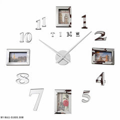 Clock stickers Photo frames My Wall Clock