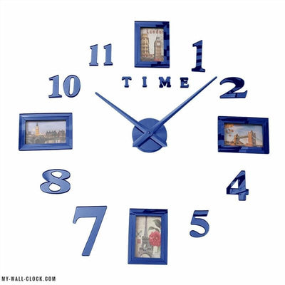 Clock stickers Photo frames My Wall Clock