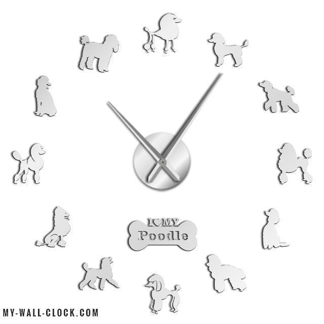 Clock Stickers Poodle My Wall Clock