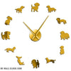 Clock Stickers Small Dogs My Wall Clock