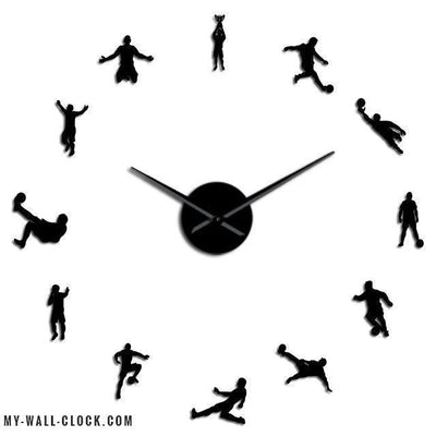 Clock stickers Soccer My Wall Clock