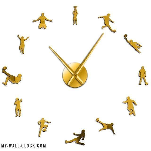 Clock stickers Soccer My Wall Clock