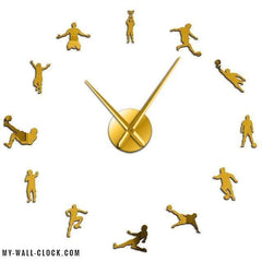 Clock stickers Soccer My Wall Clock