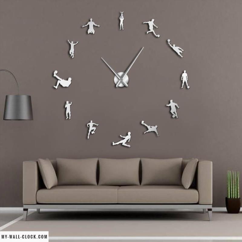 Clock stickers Soccer My Wall Clock