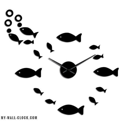 Clock Stikers Fish My Wall Clock
