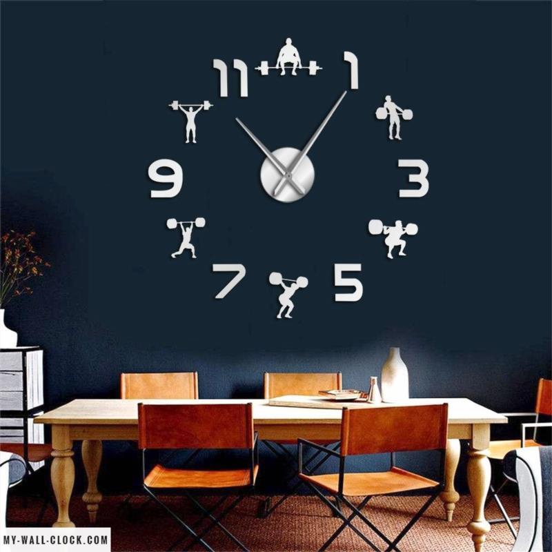 Clock Work Out Stickers My Wall Clock