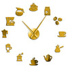 Coffee Giant Wall Clock My Wall Clock