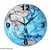 Coloured Round World Clock My Wall Clock