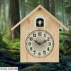 Cuckoo Clock Rough Wood My Wall Clock