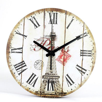 Decorative Clock Paris "Mon Amour" My Wall Clock