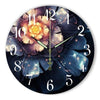 Vintage Flower Kitchen Wall Clock My Wall Clock