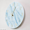 Blue Marble Wall Clock My Wall Clock