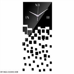 Design Clock Disintegration Effect My Wall Clock