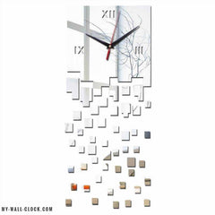 Design Clock Disintegration Effect My Wall Clock