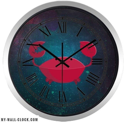 Design Clock Ocean Crab My Wall Clock