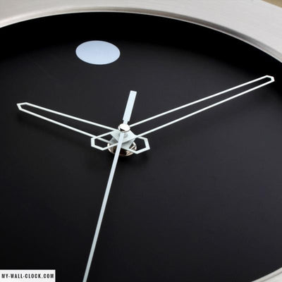 Design Clock Polished Metal My Wall Clock
