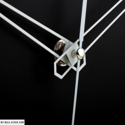 Design Clock Polished Metal My Wall Clock