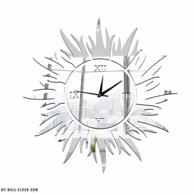 Design Clock Sun Shape My Wall Clock